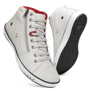 Tênis Cano Longo Masculino Bota Masculina Moda Casual Basic Modelo Ajustavel Elastico Zíper