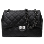 Bolsa Feminina Couro Legítimo Vittal Barbara Design Matelassê