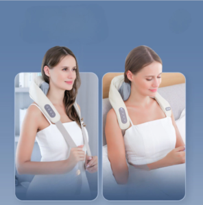 Massageador De Pescoço Inteligentes De Compressão Sem Fio Alívio De Dor