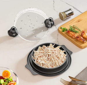 Desfiador Manual de Alimentos Multifuncional Moedor De Carne Manual Triturador De Frango