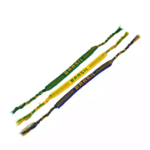 Kit 6 Unidades Pulseiras De Pano Do Brasil Copa Macramê Reggae Jamaica Hippie Praia