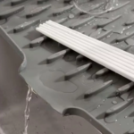 Tapete Escorredor de Louça e Descanso de Panela Silicone Pia Antitérmico Antiderrapante