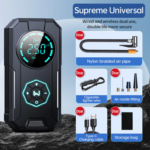 Mini Compressor de Ar Digital Portátil – USB Recarregável – Calibrador de Pneu Profissional, Bomba Compressor de ar portátil digital