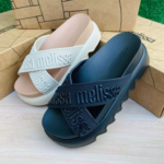 Papete Sandália Feminina Melissa Cross Plataforma Confortável