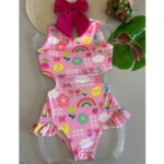 Maiô infantil moda praia biquíni verão 2026 piscina