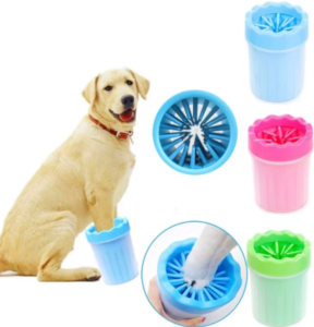 Limpa Patas Pet em Silicone Copo Limpador para Cachorro Lava Pata