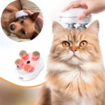 Massageador Elétrico Pequeno Portátil para Pets /cachorro e gato , Couro, Pelo, Ombro e Pescoço