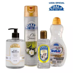 Kit Casa Limpa Coala/Zulu Perfumes – Chá Branco