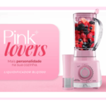 Liquidificador Britânia BLQ1300RS 3 Litros Pro Maxx Fortis Turbo Rosa 1400W