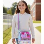 Lancheira Bolsa Térmica Para Escola Juvenil Feminina 2 Andares