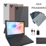 Tablet X19 PRO 64GB 3GB Ram A-touch Tela 10 Polegada 1280×800 px IPS Caneta Fone Teclado Android