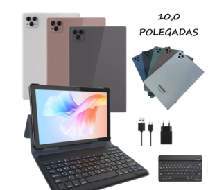 Tablet X19 PRO 64GB 3GB Ram A-touch Tela 10 Polegada 1280×800 px IPS Caneta Fone Teclado Android