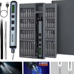 Parafusadeira elétrica de precisão recarregável 68 em 1 Portátil Chave de Fenda ponta imantada