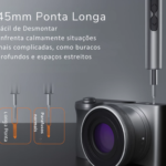 Parafusadeira elétrica de precisão recarregável 68 em 1 Portátil Chave de Fenda ponta imantada