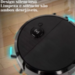 Robô Aspirador 3 em 1 Varre, Aspira e limpa – Limpeza Automática Inteligente e Silenciosa