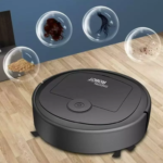 Robô Aspirador 3 em 1 Varre, Aspira e limpa – Limpeza Automática Inteligente e Silenciosa