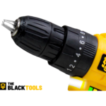 Parafusadeira E Furadeira De Impacto 3/8 The Black Tools Tb21-pz Com 2 Baterias E Acessorios