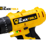 Parafusadeira E Furadeira De Impacto 3/8 The Black Tools Tb21-pz Com 2 Baterias E Acessorios