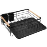Escorredor De Pratos Porta Talheres Aramados Bandeja Removível